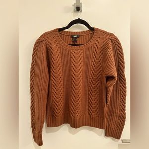 NWT Paige “Elizabeth” sweater size M in burnt amber
